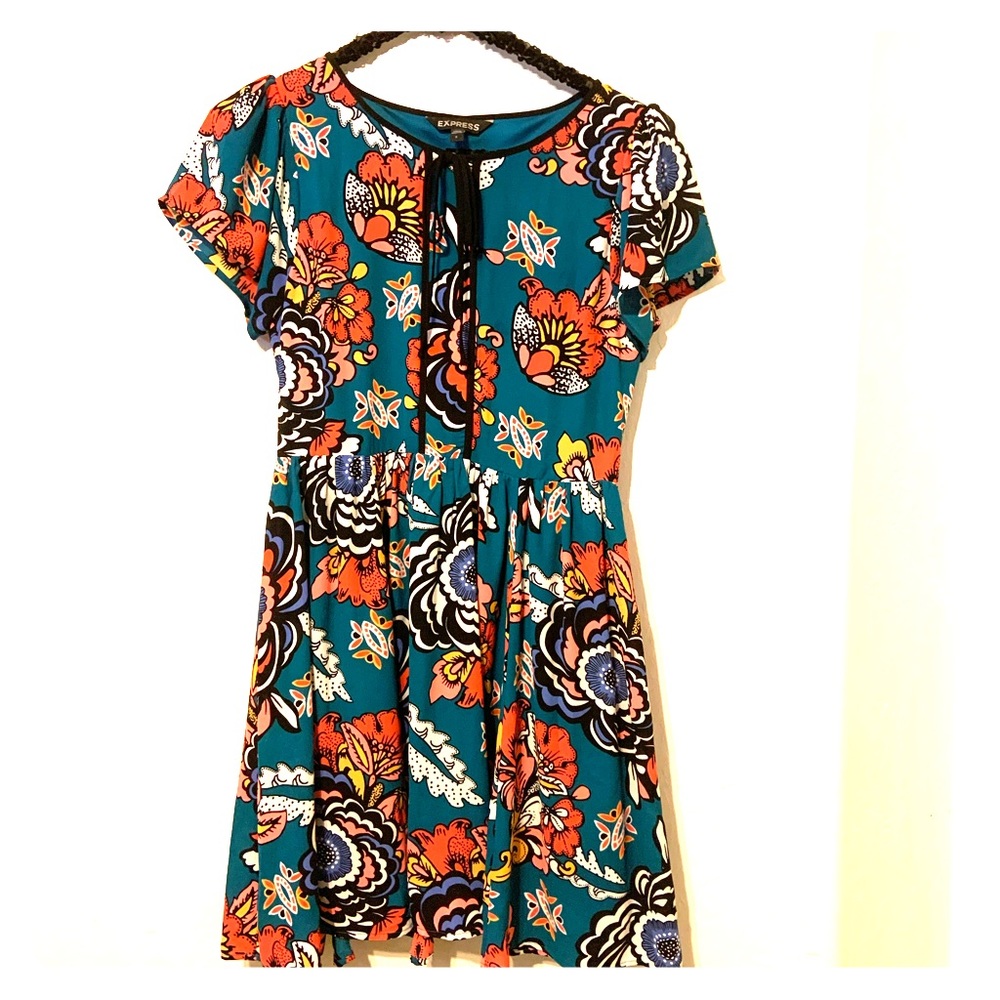 Express Fit and flare dress.